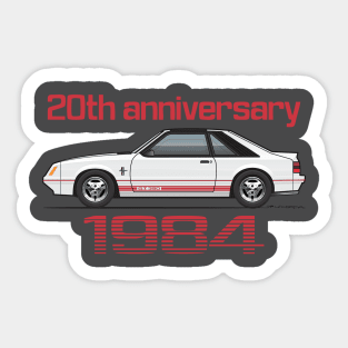 20th 1984 Sticker
